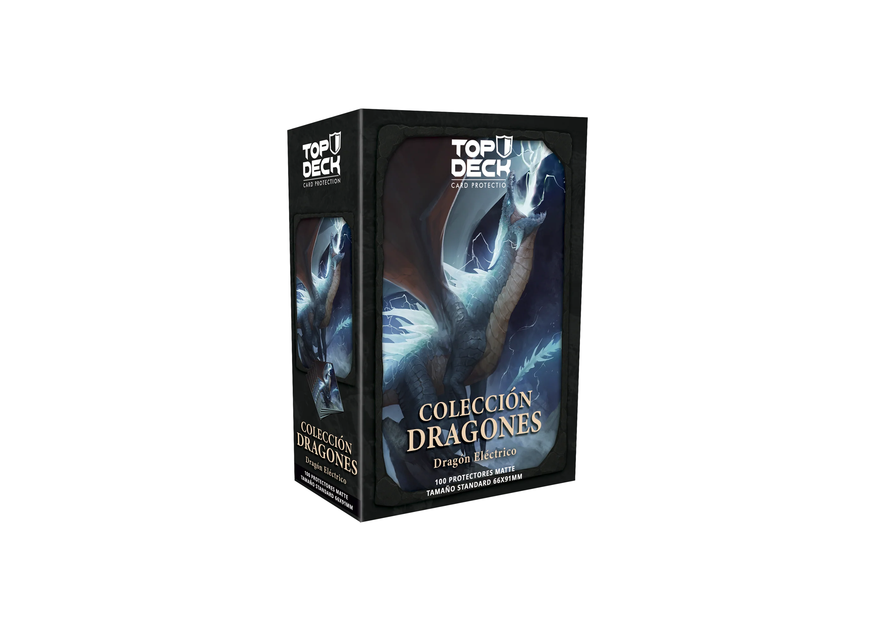 Protectores Standard | Colección Dragones - Dragón Eléctrico 66x91mm