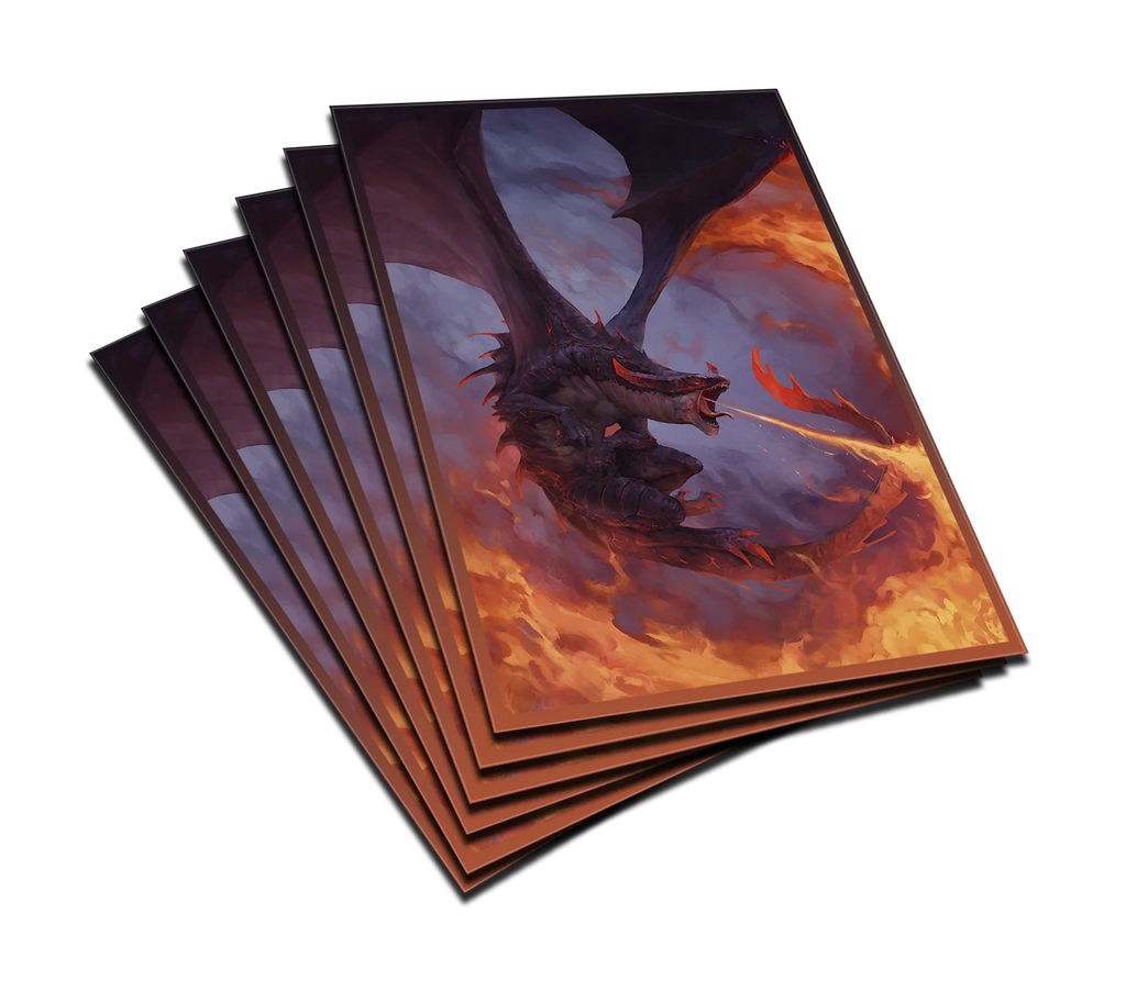 Protectores Standard | Colección Dragones - Dragón de Fuego 66x91mm
