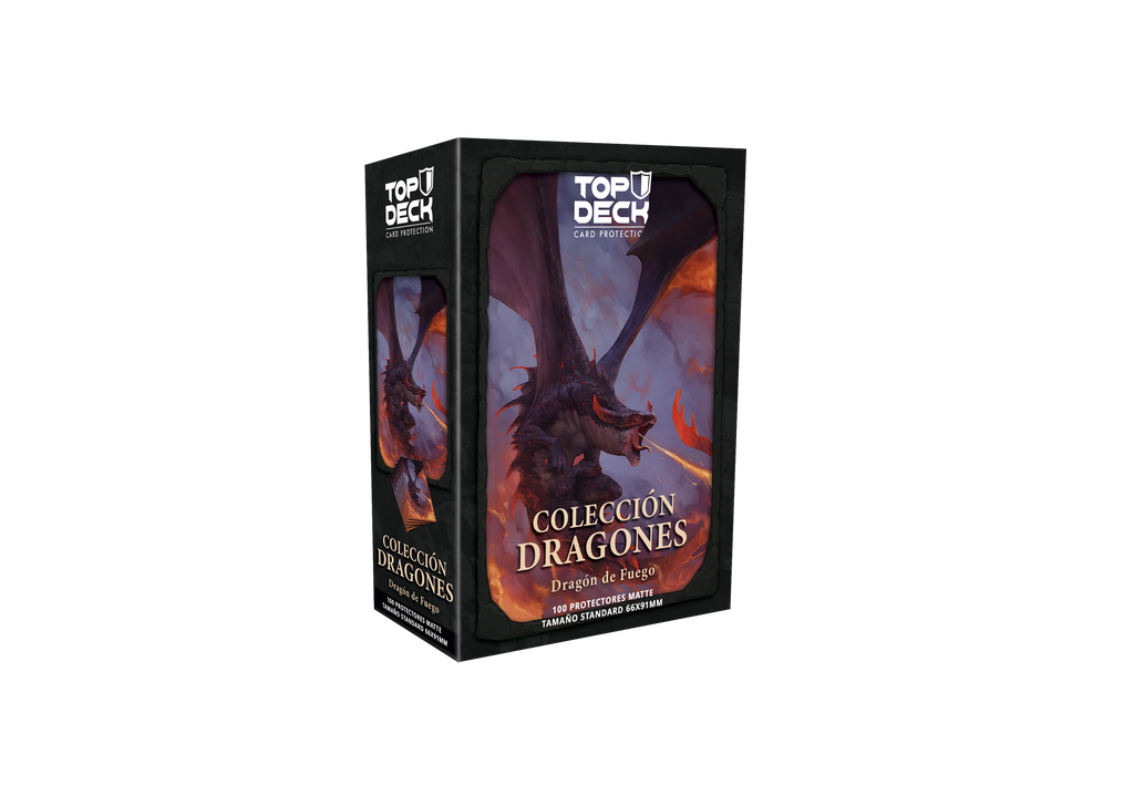 Protectores Standard | Colección Dragones - Dragón de Fuego 66x91mm