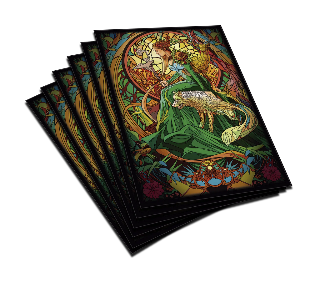 Protectores Standard | Colección Vitrales - Druida 66x91mm