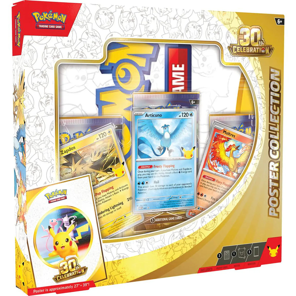Combo Magico 30° Aniversario Pokémon TCG – Inglés