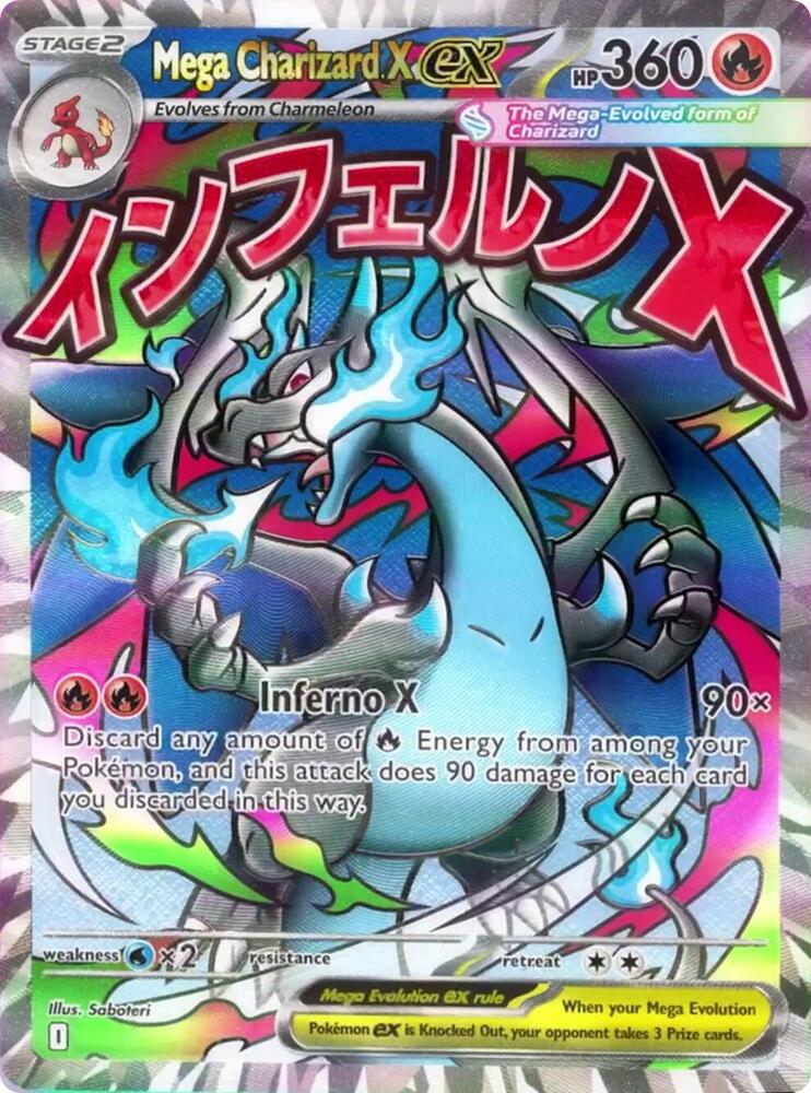 Mega Charizard X ex 023 - ING