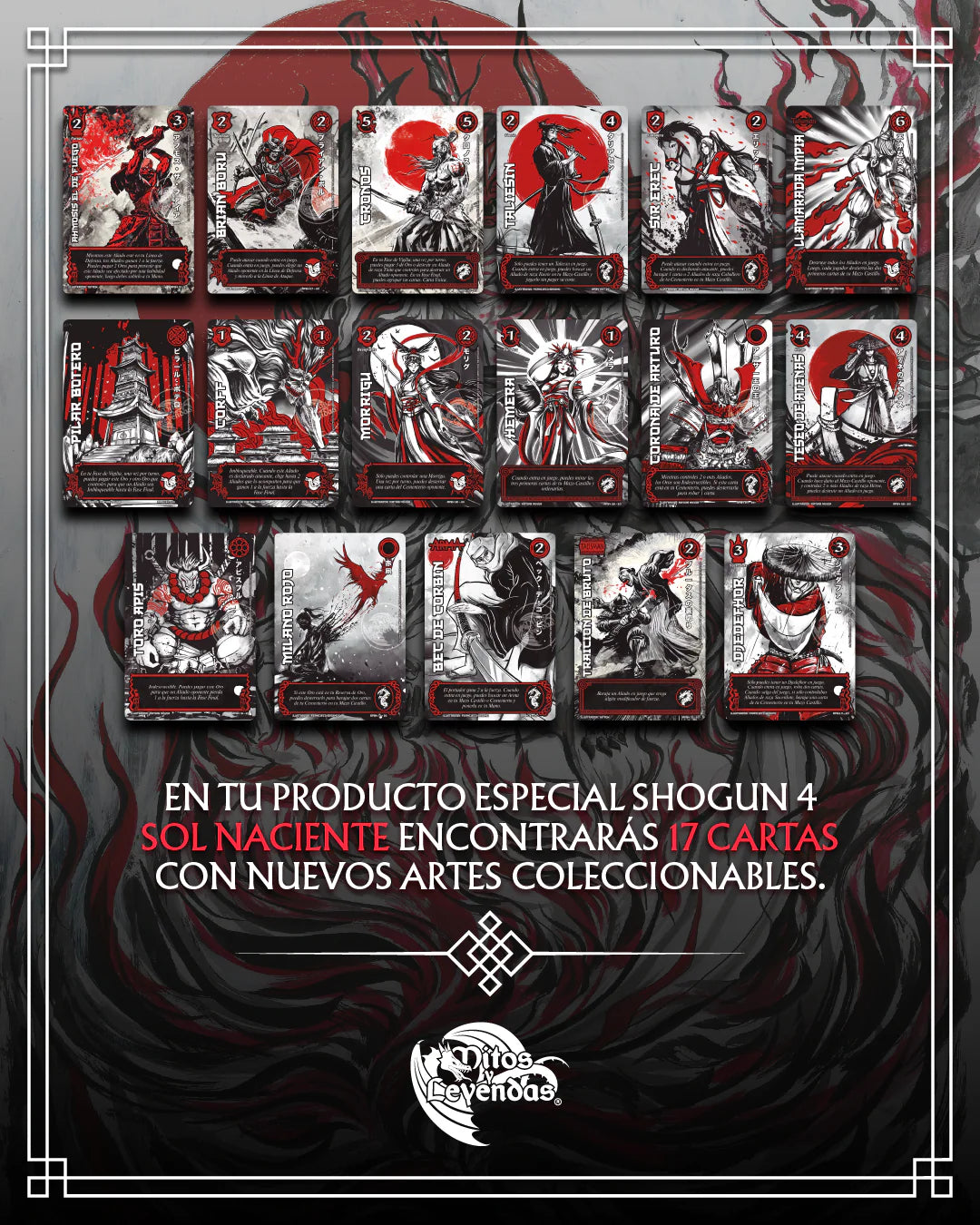 PREVENTA [20 DE DICIEMBRE 2025] Shogun 4 - Sol Naciente - MYL