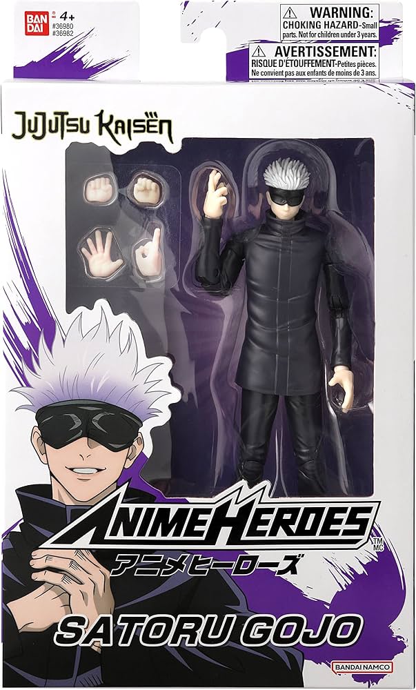 Figura Satoru Gojo – Jujutsu Kaisen Anime Heroes 17 cm Bandai