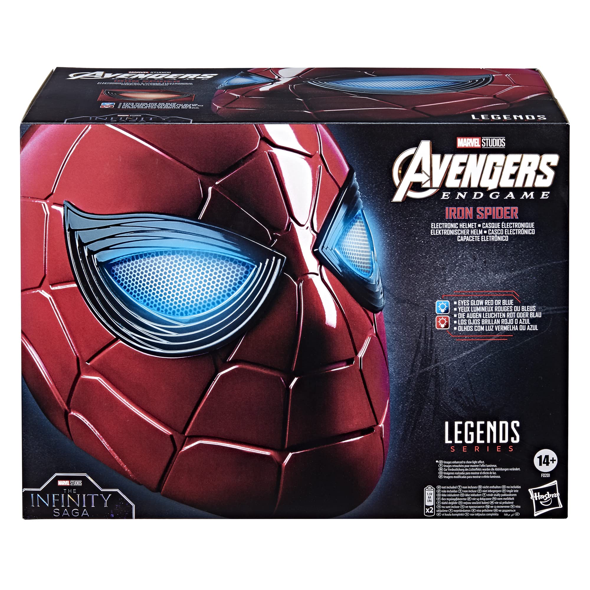 Casco Electrónico Iron Spider – Marvel Legends Series | Avengers: Endgame