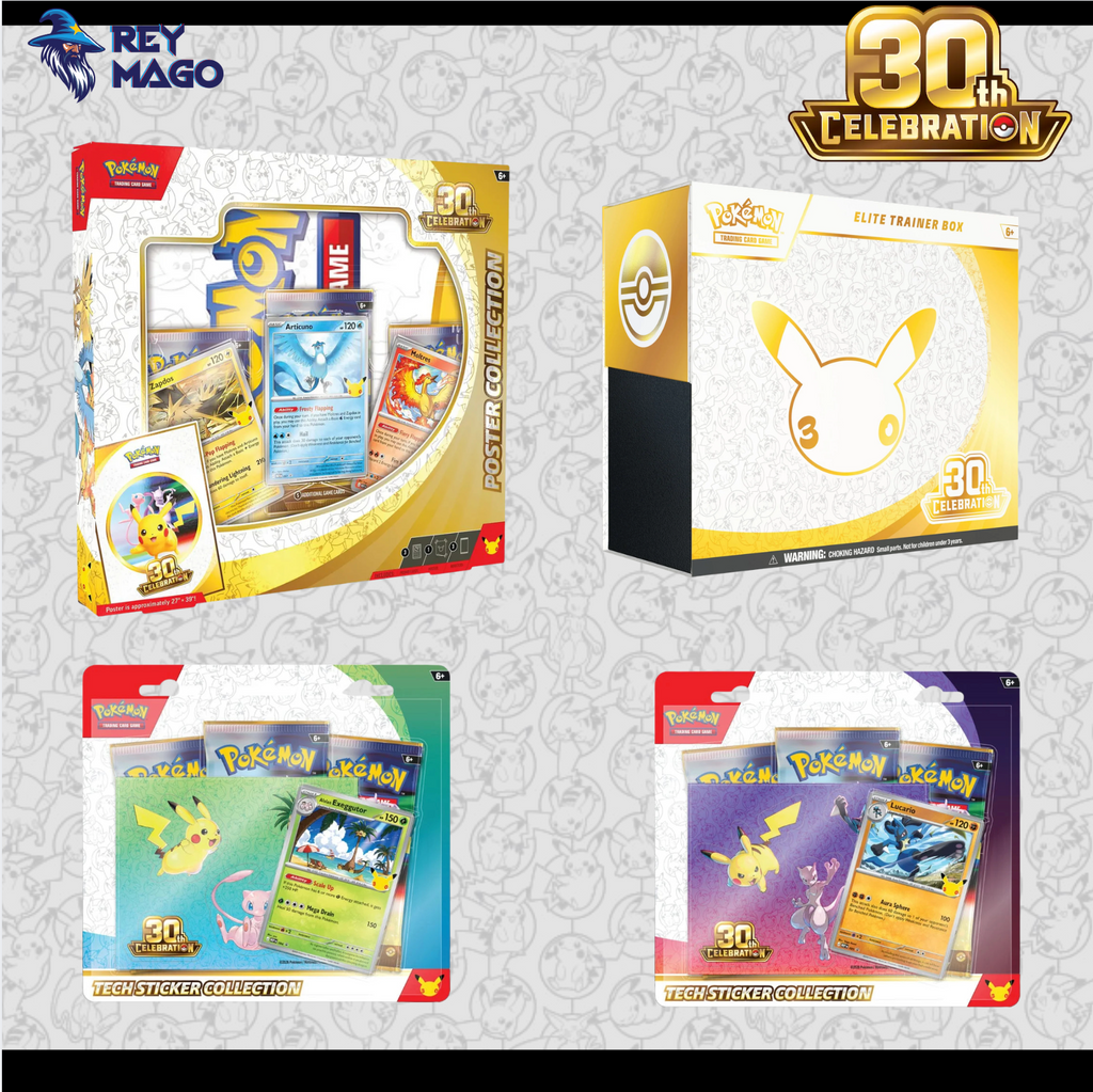 Combo Magico Bonus Track – Pokémon TCG 30° Aniversario – Inglés