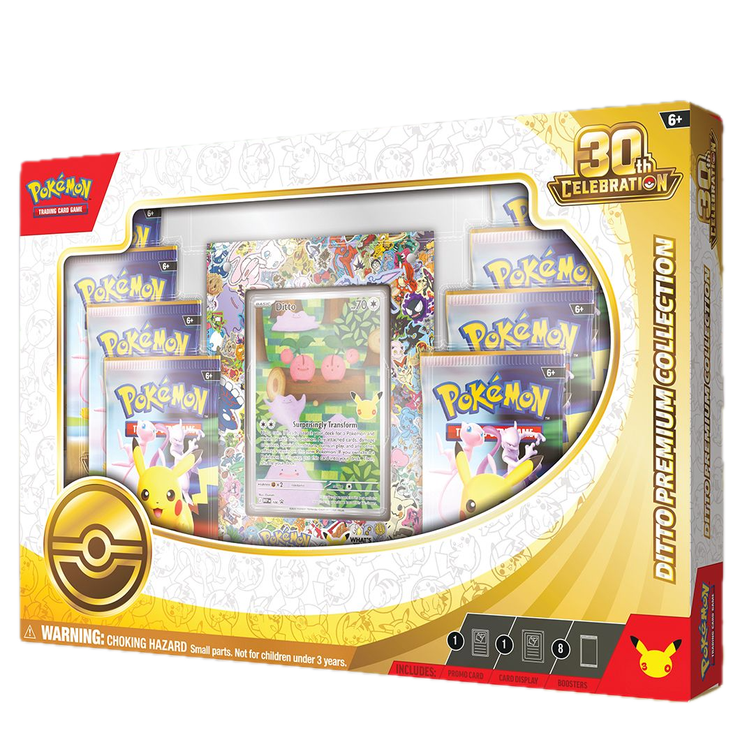 [PRIMERA PREVENTA - 06-11-2026] Pokémon TCG 30th Celebration - Ditto Premium Collection Ingles