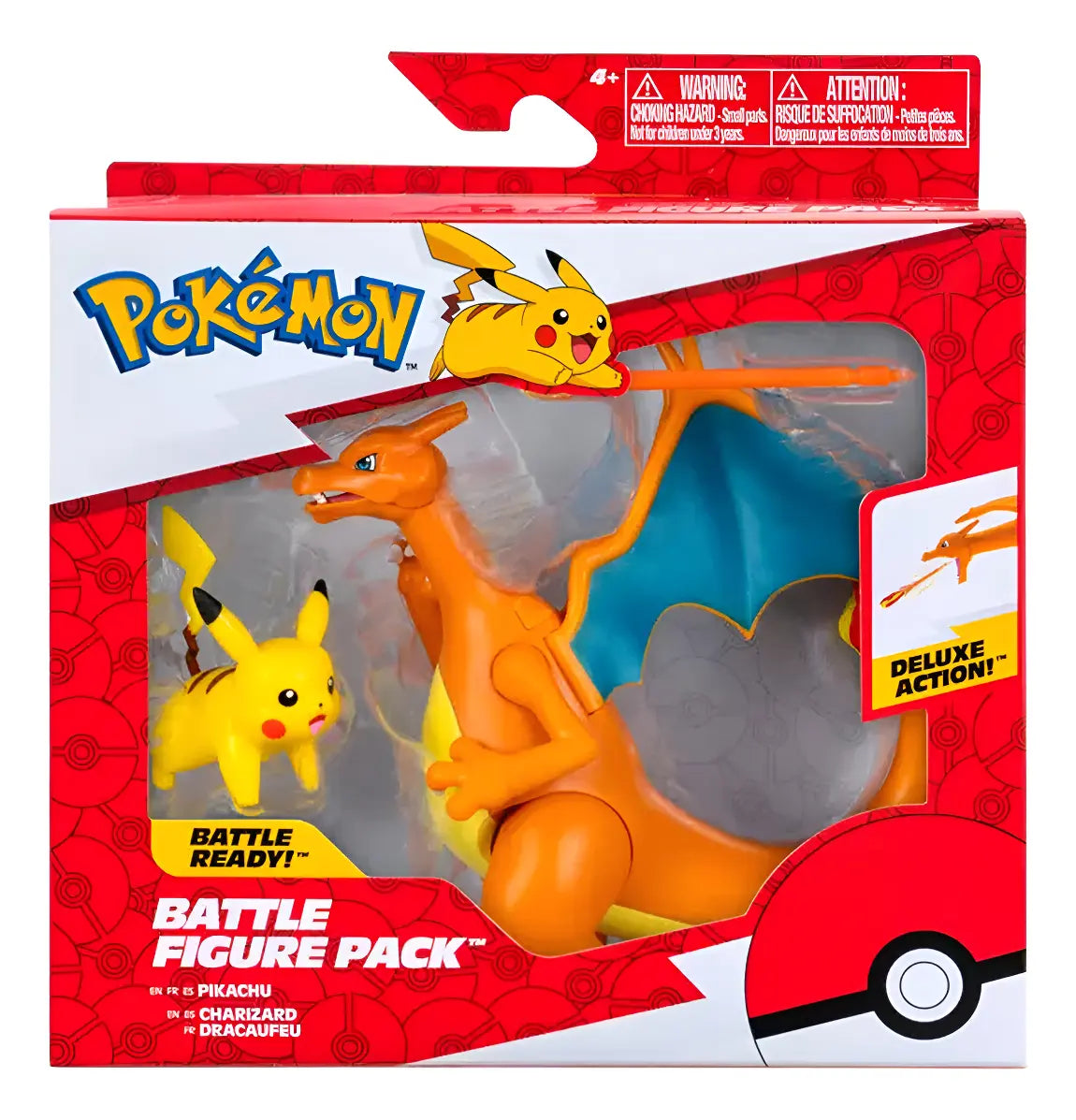 Pokemon Pack Figuras Pikachu + Charizard
