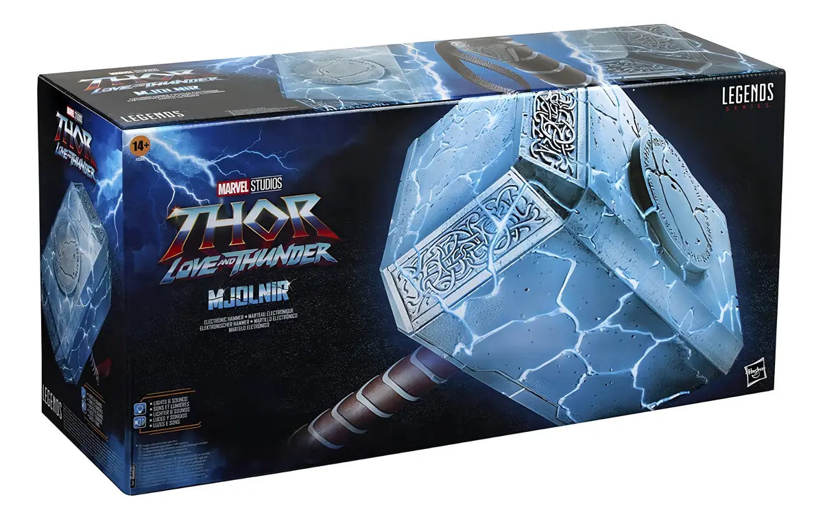 Martillo Electrónico Mjolnir – Marvel Legends Series | Thor: Love and Thunder