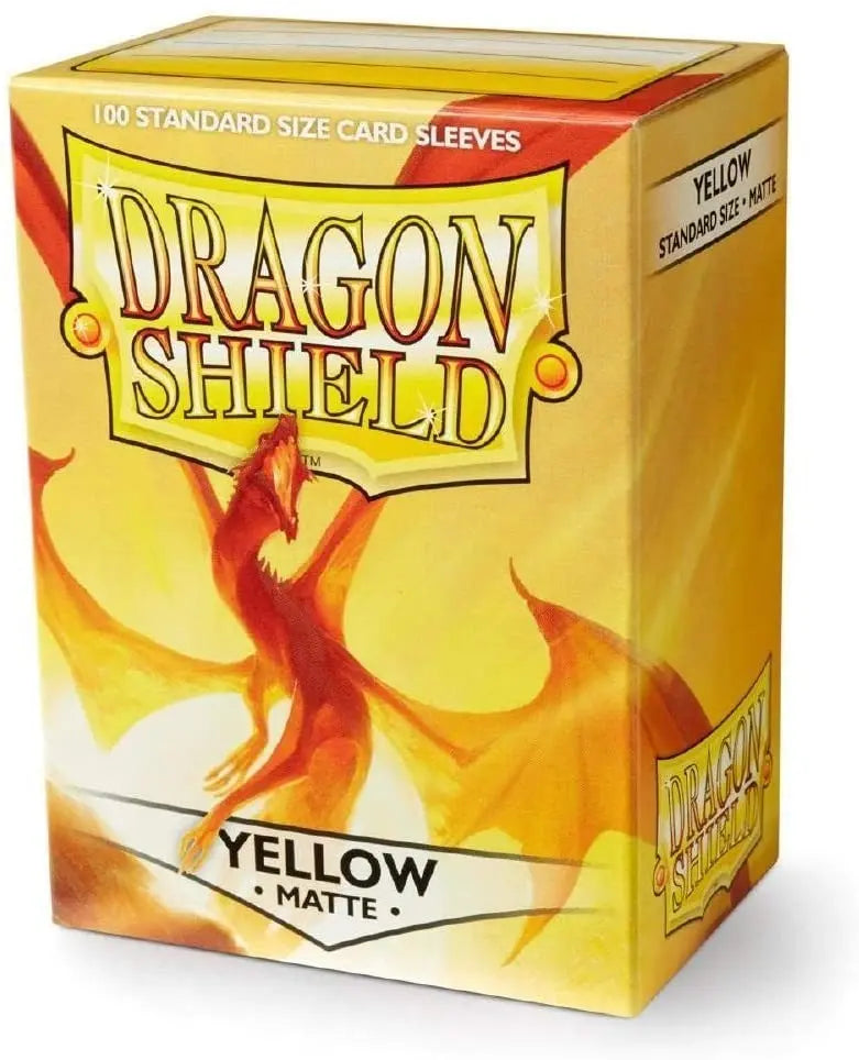 Protectores Dragon Shield Matte - Yellow / Amarilla