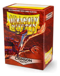 Protectores Dragon Shield Matte - Crimson / Rojo