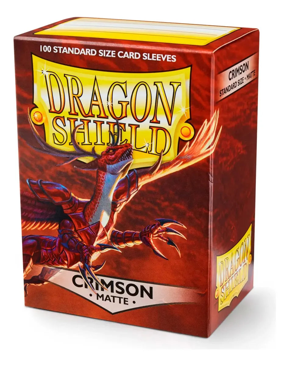 Protectores Dragon Shield Matte - Crimson / Rojo
