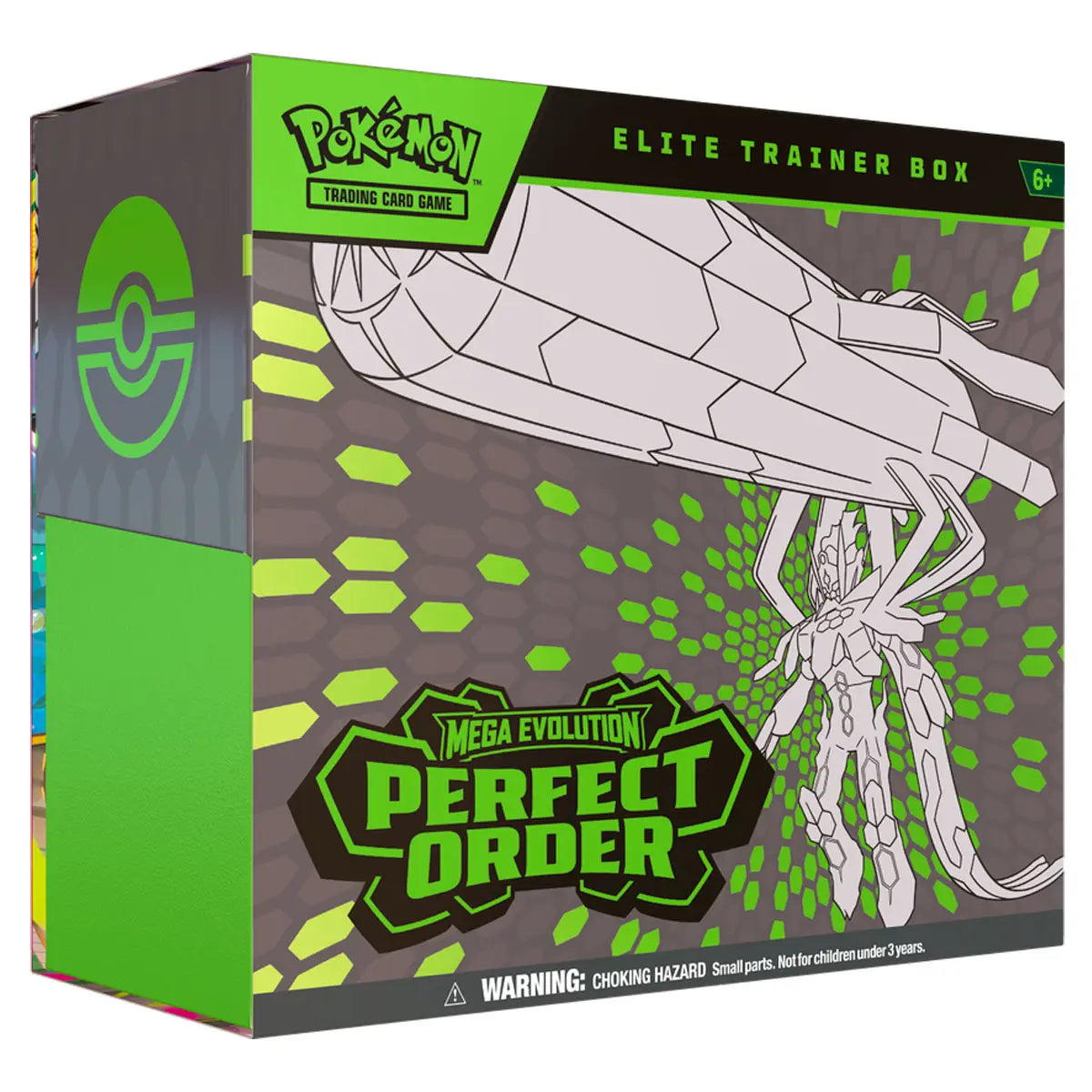 Pokemon Tcg: Mega Evolution Perfect Order - Elite Trainer Box Mega Zygarde En Español