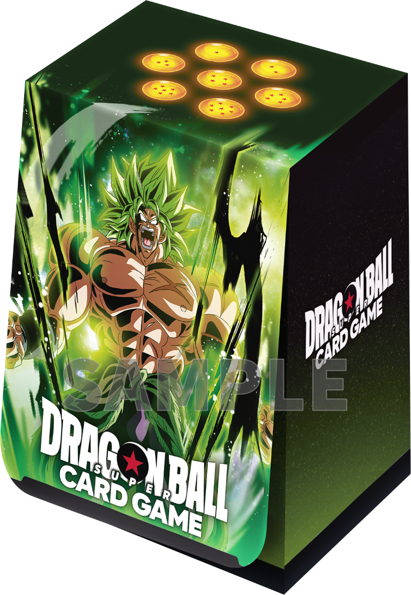 DBS TCG: FUSION WORLD OFFICIAL CARD CASE AND CARD SLEEVES SET 04 -BROLY-