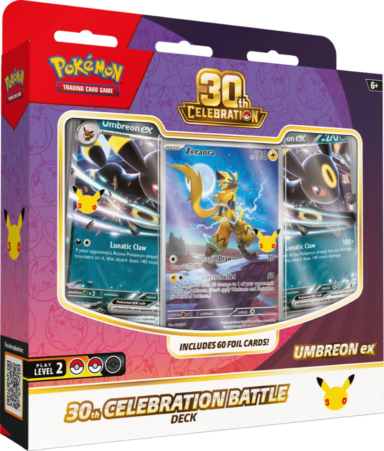 [PRIMERA PREVENTA - 30-10-2026] Pokémon TCG 30th Celebration - Battle Deck Ingles