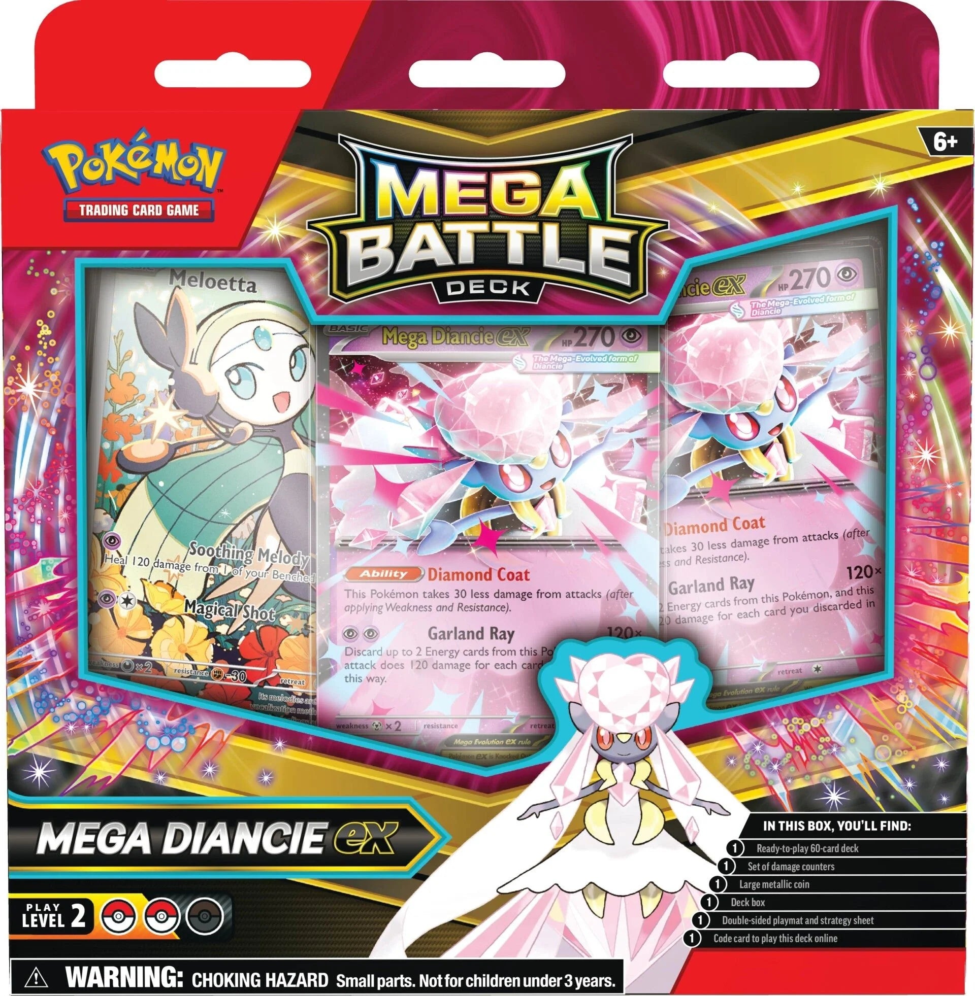 Mega Battle Deck (Mega Diancie ex) – Español