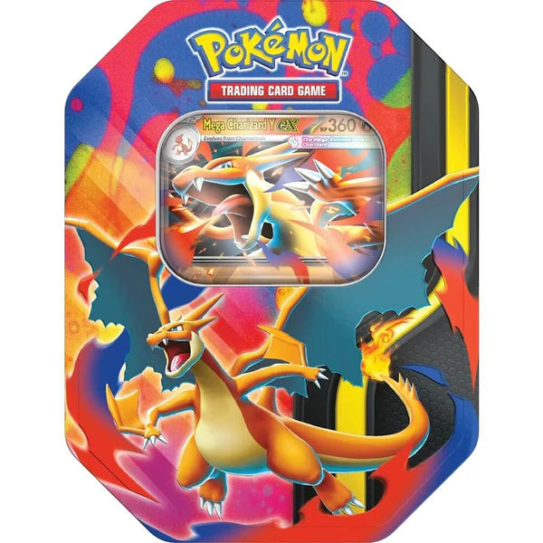 [PREVENTA 20/02/2026] Pokemon Mega Evolution - Mega Charizard Y Tin - Inglés