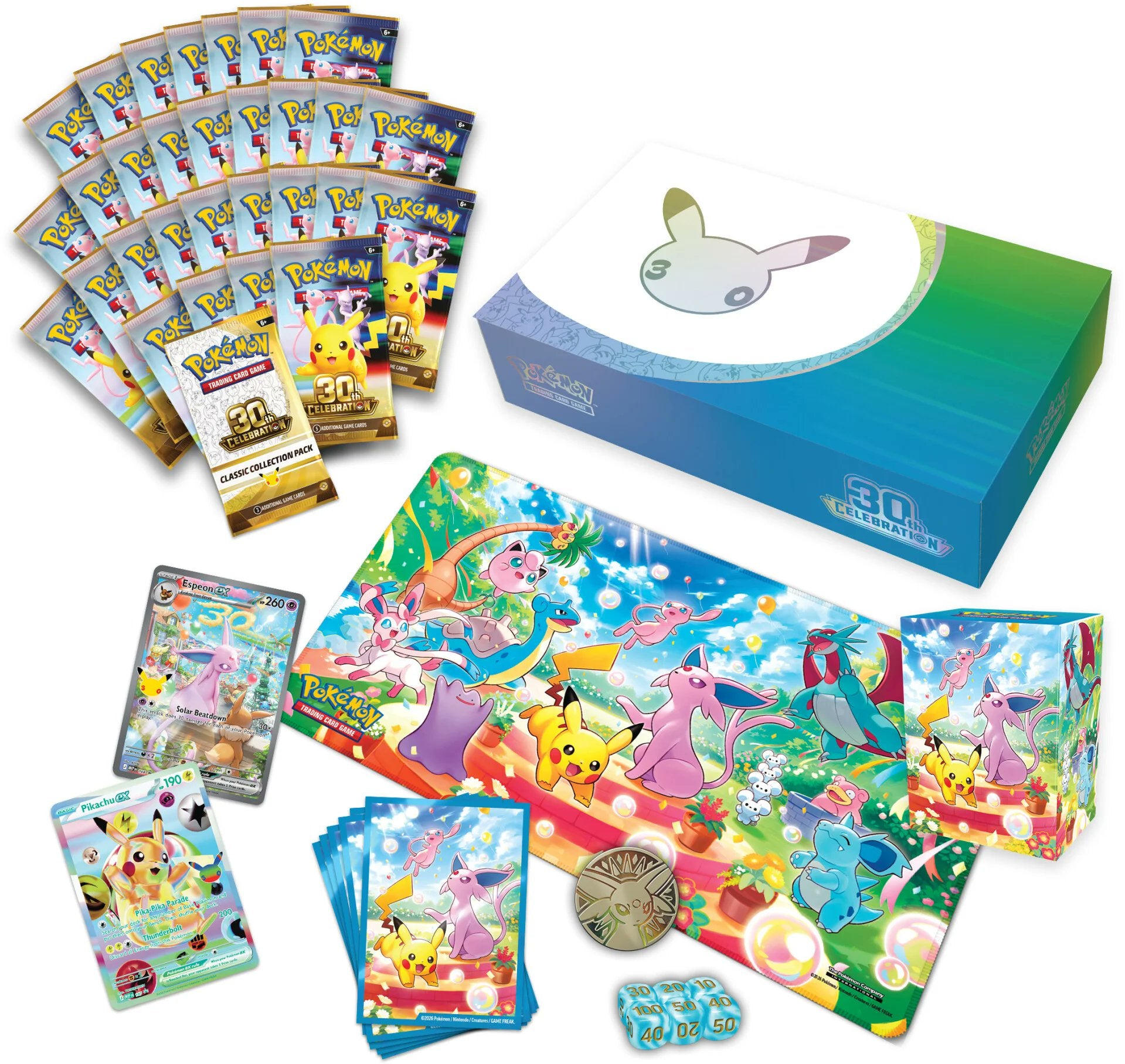 [PRIMERA PREVENTA - 06-11-2026] Pokémon TCG 30th Celebration - Ultra Premium Collection Ingles
