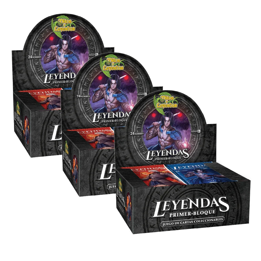 [PREVENTA 05-JUNIO] PROMO 3 Display Leyendas Primer Bloque 4.0 - Primer Bloque