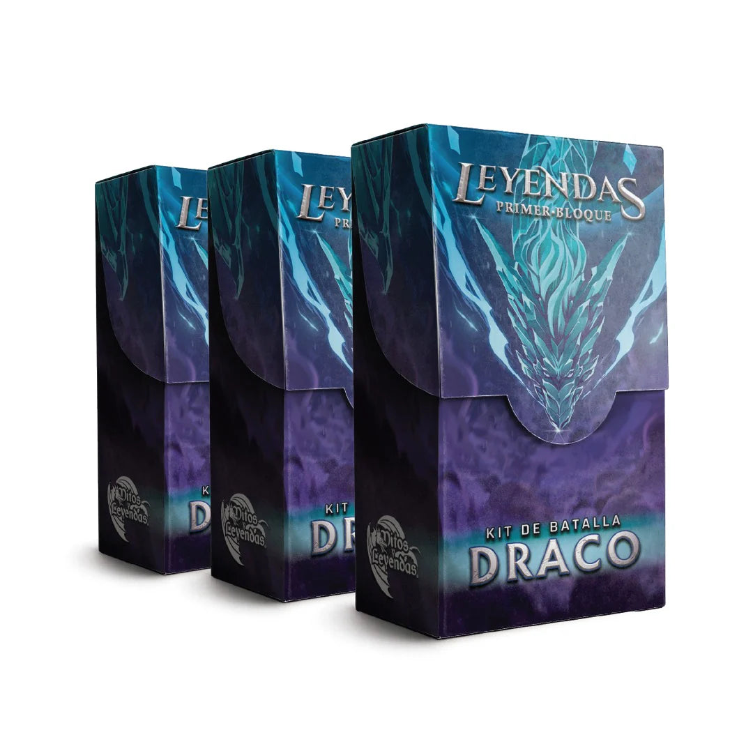 [PREVENTA 05-JUNIO] PROMO 3 Kit Batalla - Draco - Leyendas Primer Bloque 4.0